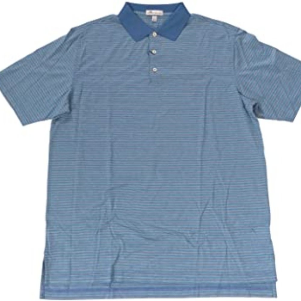 Peter Millar Lisle Cotton Polo- M